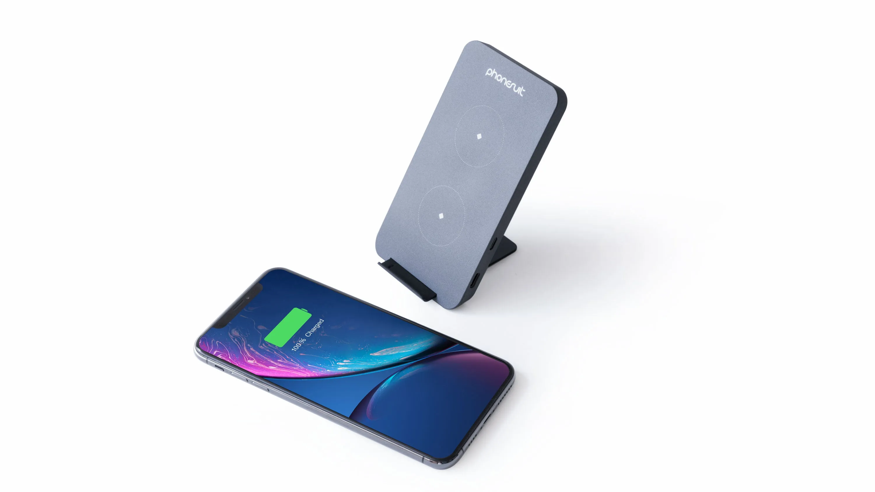 Energy Core Wireless Charger Adjustable Stand & Pad