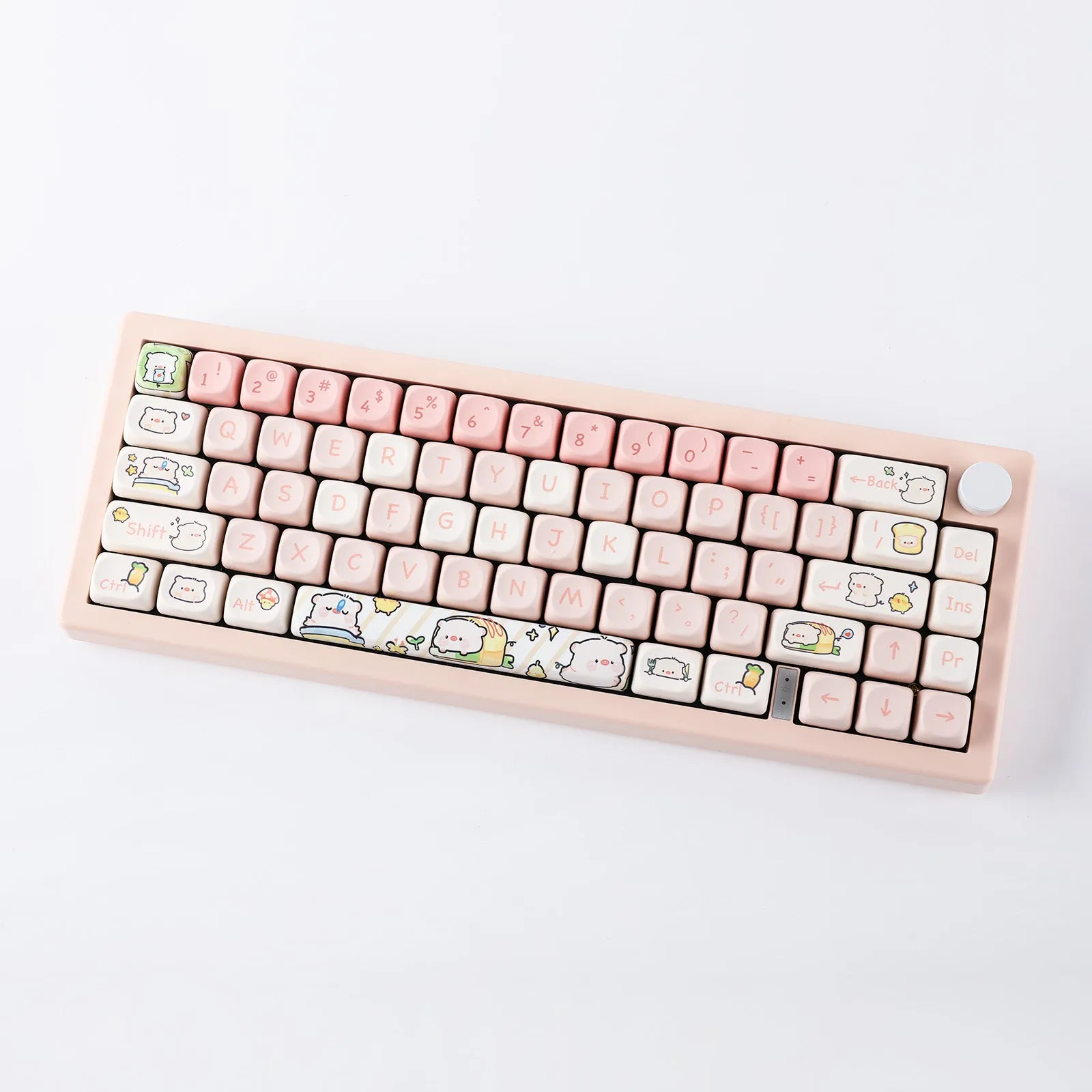 Epomaker Pink Piggy Keycaps Set