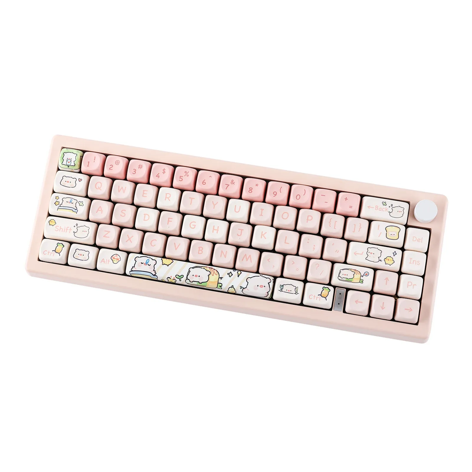 Epomaker Pink Piggy Keycaps Set