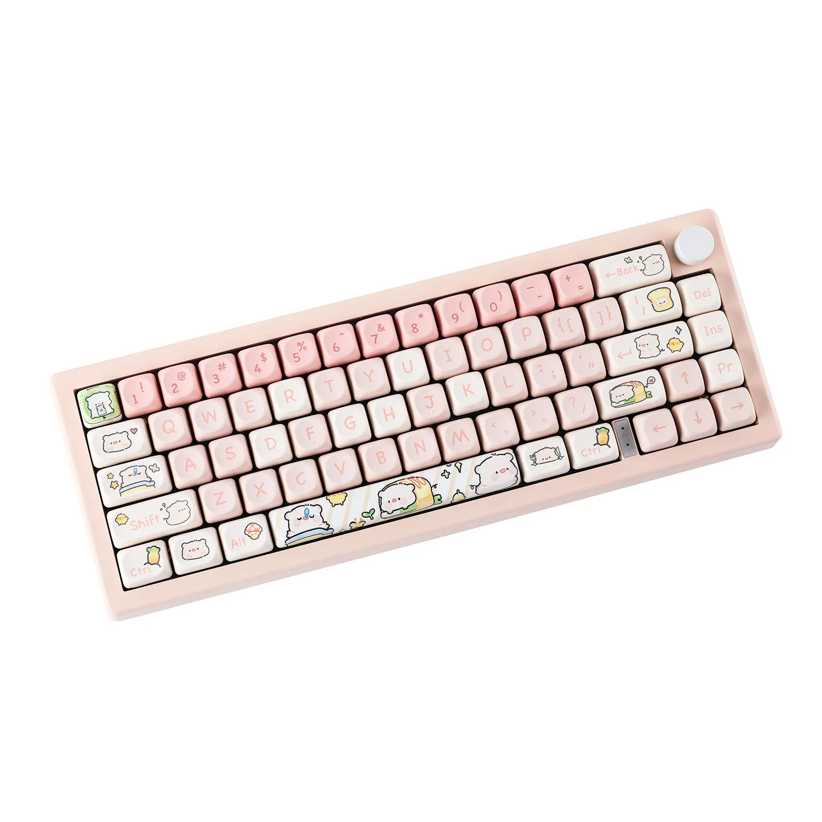 Epomaker Pink Piggy Keycaps Set