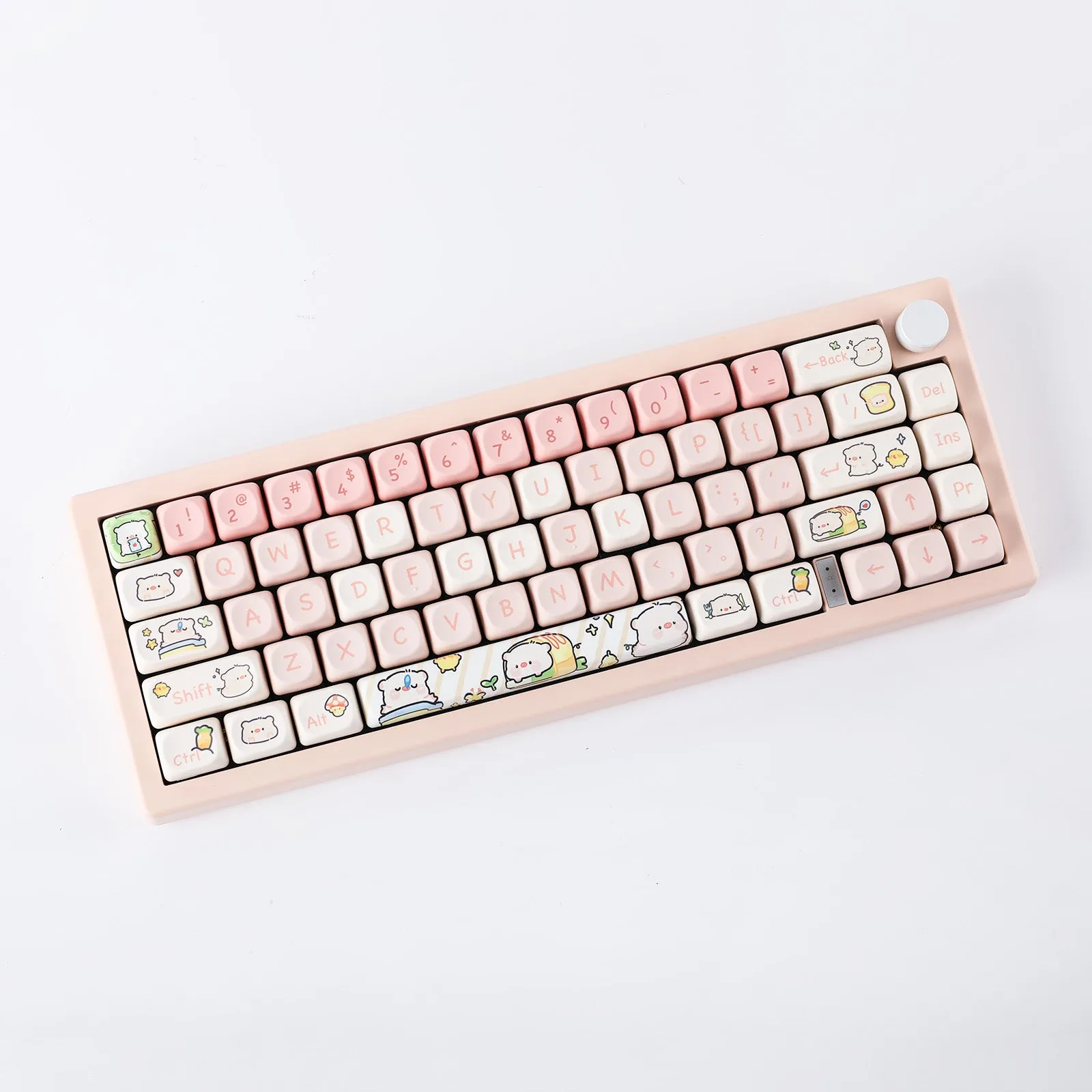 Epomaker Pink Piggy Keycaps Set