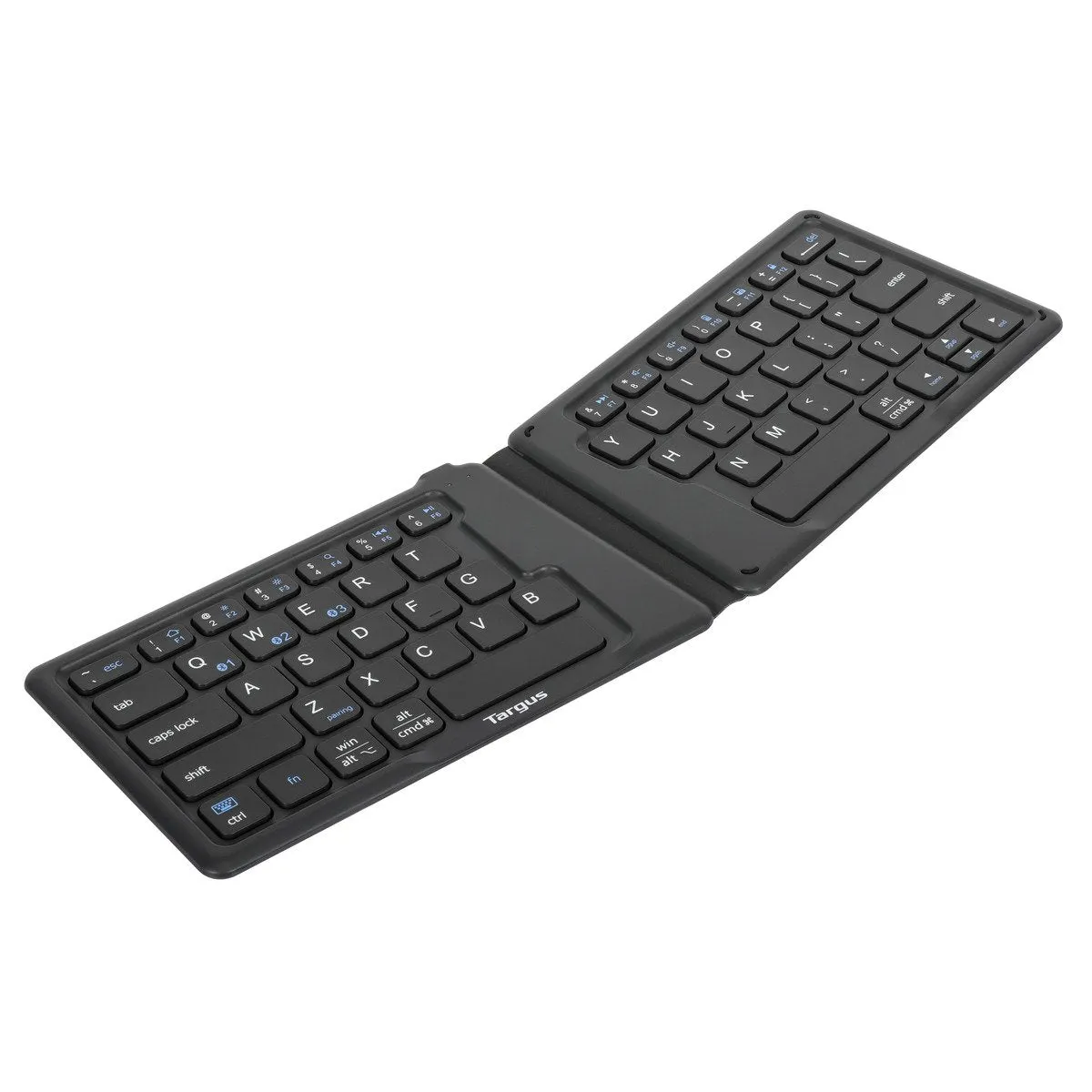 Ergonomic Foldable Bluetooth® Antimicrobial Keyboard