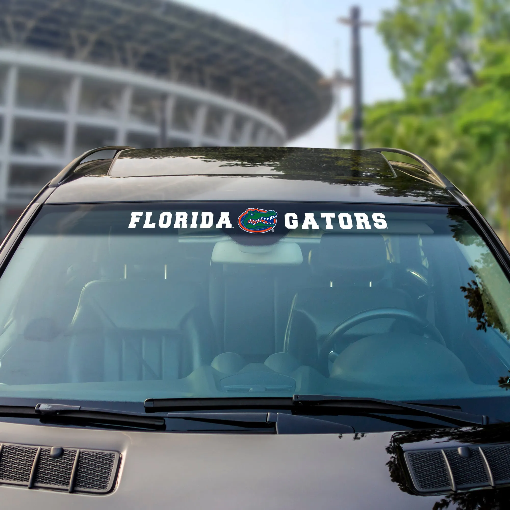 Fanmats Florida Gators Sun Stripe Windshield Decal 3.25" x 34"