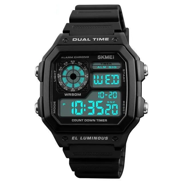 Fashion Creative Digital Electronic Watch For Men