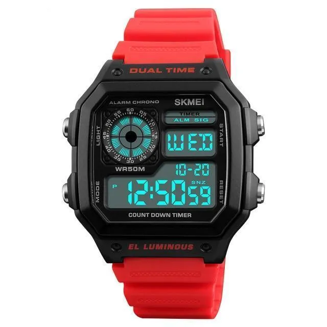 Fashion Creative Digital Electronic Watch For Men