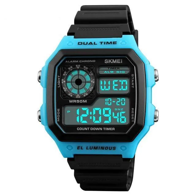 Fashion Creative Digital Electronic Watch For Men