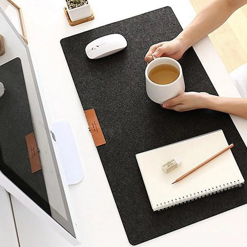 Felt Mouse Pad Non-slip Table Mat