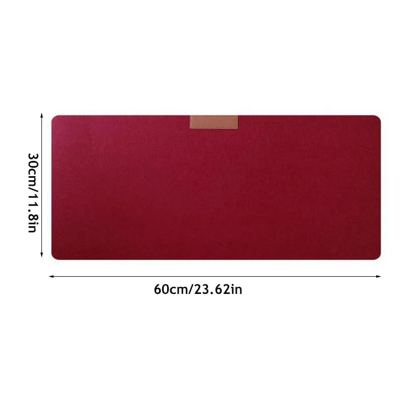 Felt Mouse Pad Non-slip Table Mat