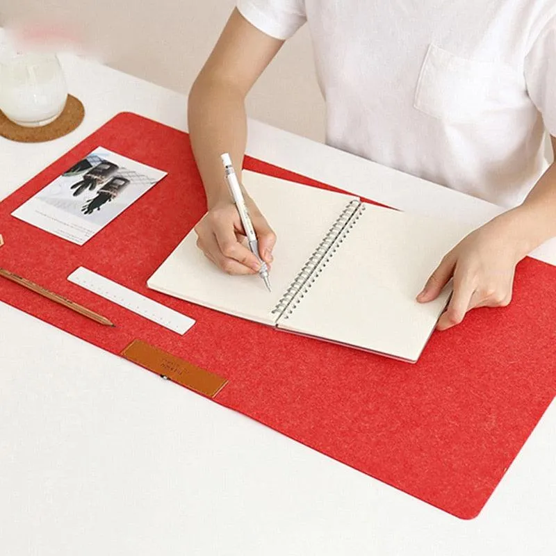 Felt Mouse Pad Non-slip Table Mat