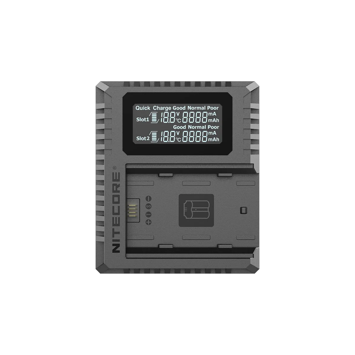 FX3 (Fujifilm NP-W235) Dual-Slot Battery Charger