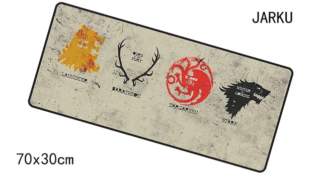 Game of Thrones mouse pad best 700x300mm gaming mousepad gamer mouse mat cheap pad keyboard computer padmouse laptop play mats