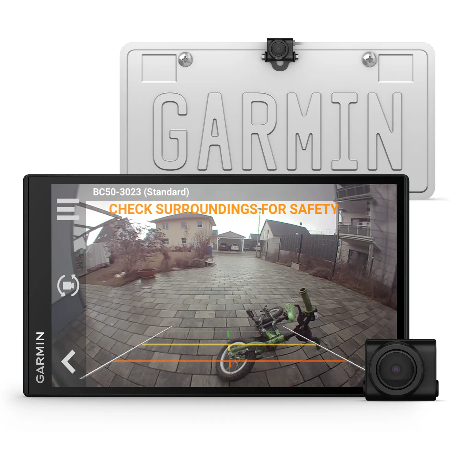 Garmin BC 50  Wireless Backup Camera, HD Resolution, 160-degree Lens, Weather-Resistant, 50ft Range for Trucks, RVs and Trailers