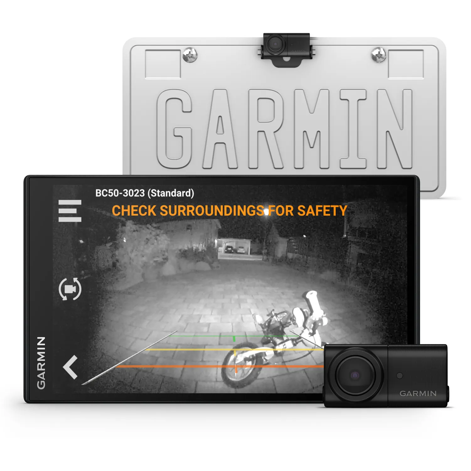 Garmin BC 50  Wireless Backup Camera, HD Resolution, 160-degree Lens, Weather-Resistant, 50ft Range for Trucks, RVs and Trailers