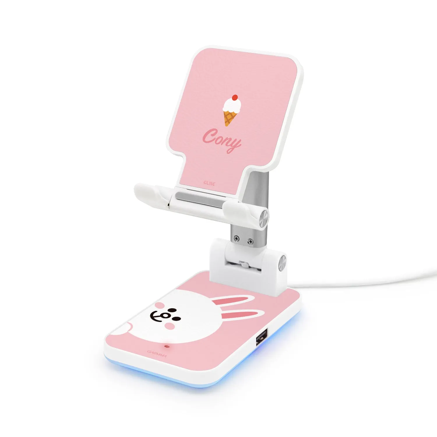 GARMMA Line Friends Wireless Charging Stand Phone AirPods Charger