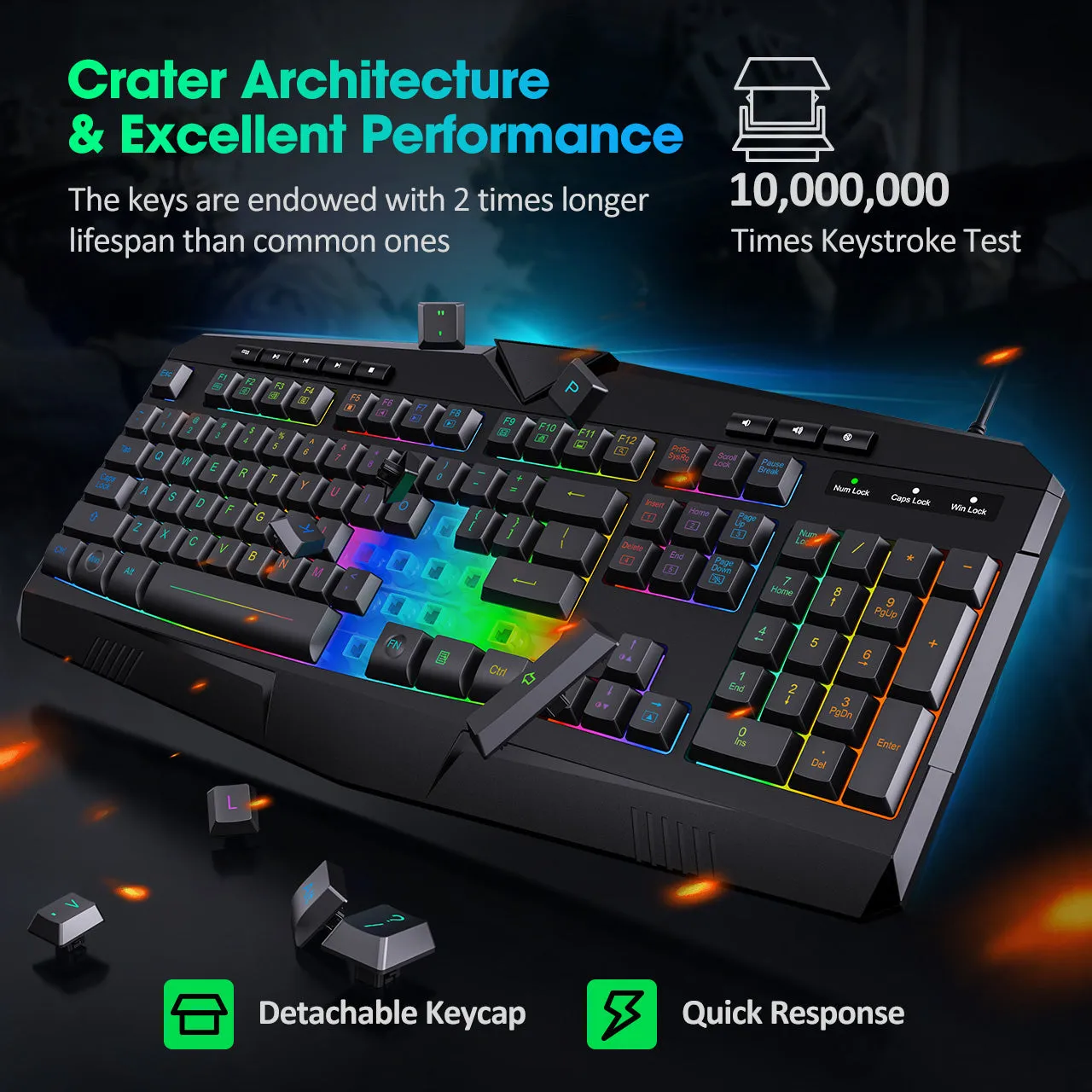 GK232 RGB Gaming Keyboard