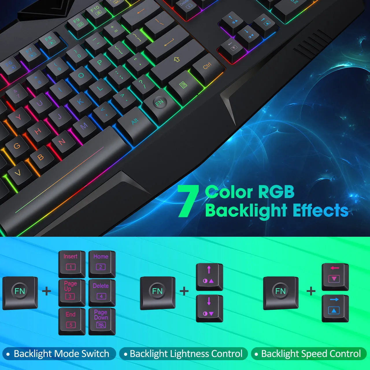 GK232 RGB Gaming Keyboard