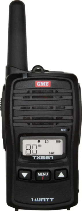 GME 1 Watt UHF CB Handheld  Radio | TX667