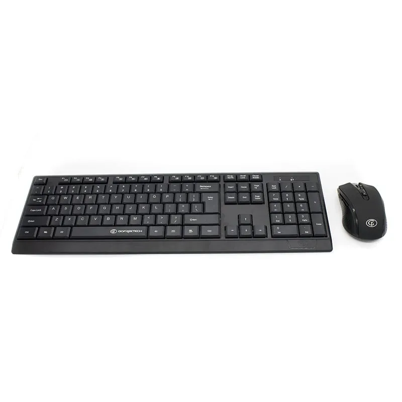 Gofreetech Wireless Kb/Mouse Combo - Black