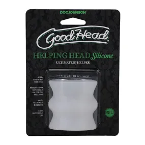 GoodHead Helping Head Silicone Ultimate BJ Helper Frost