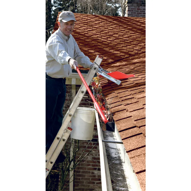 Gutter Getter 17 in. L Red/Black Polypropylene Gutter Cleaning Scraper