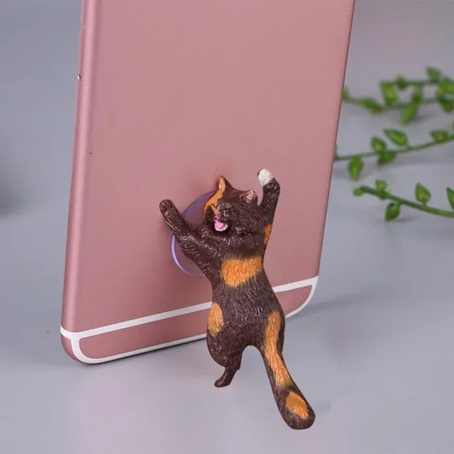 Happy Cat Phone Holder