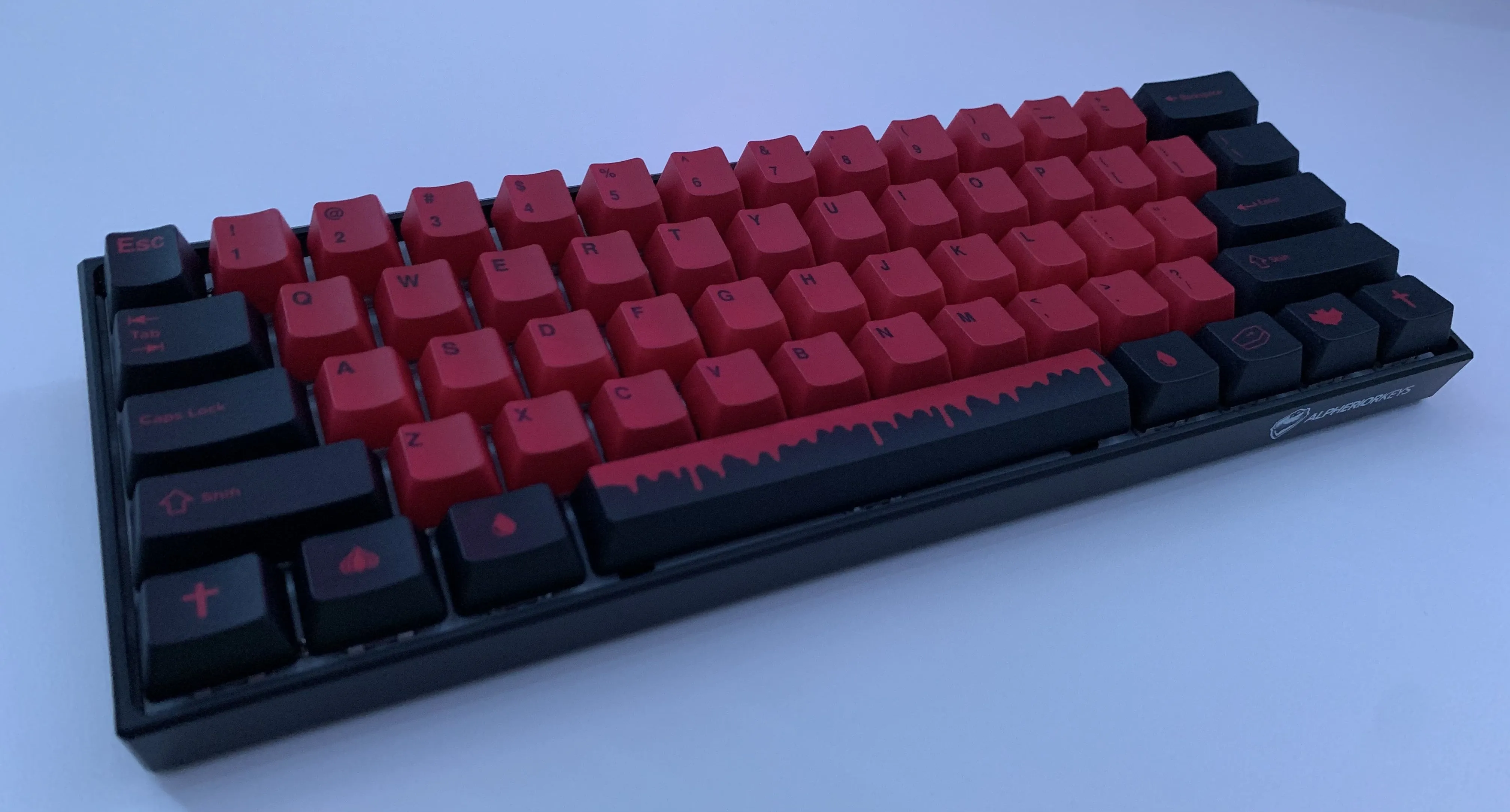 Hayabusa 60% Keyboard - Blood Thirsty