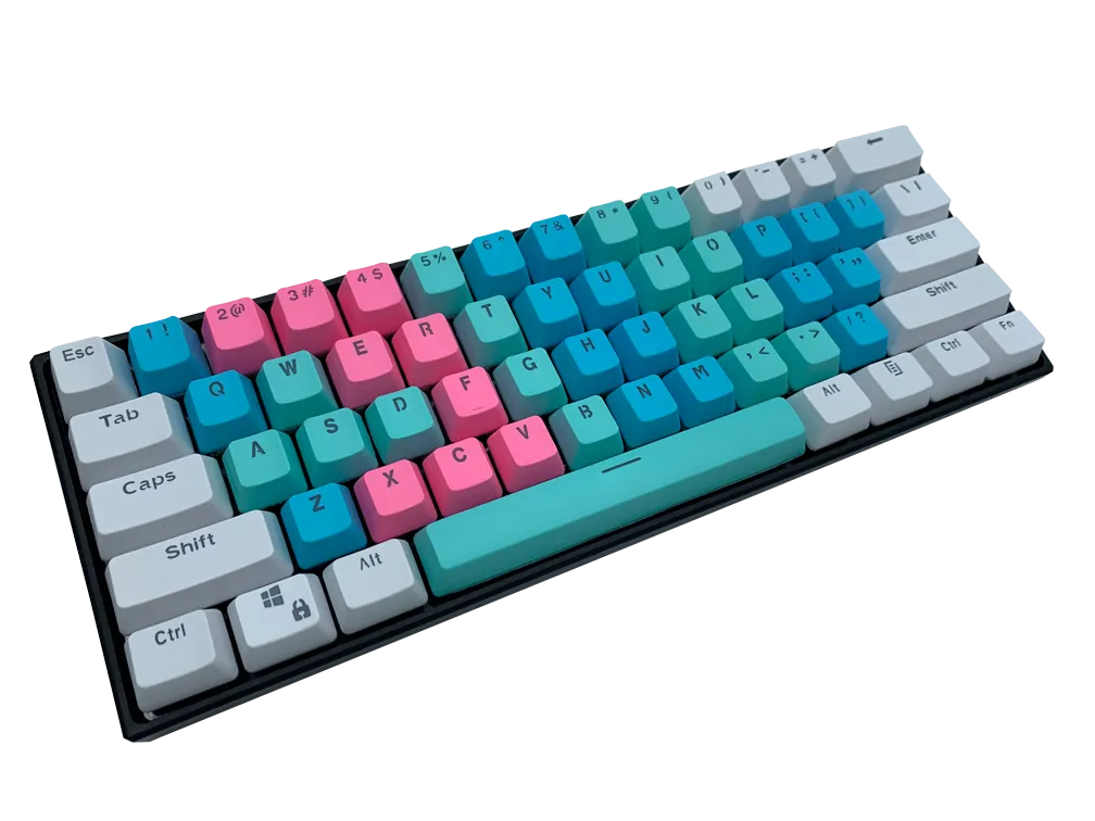 Hayabusa 60% Keyboard - Cosmic Candy V1