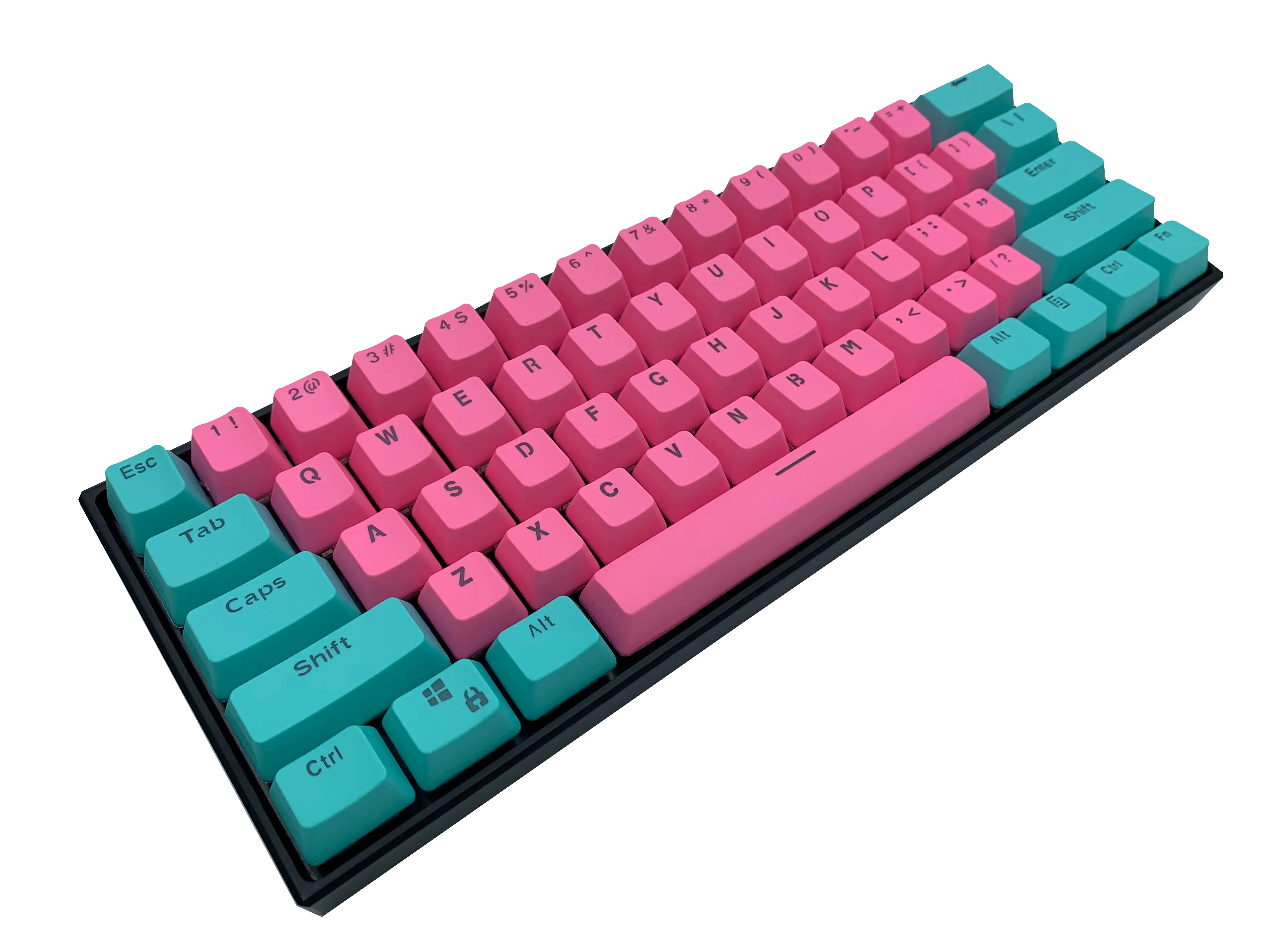 Hayabusa 60% Keyboard - Galaxy Pink