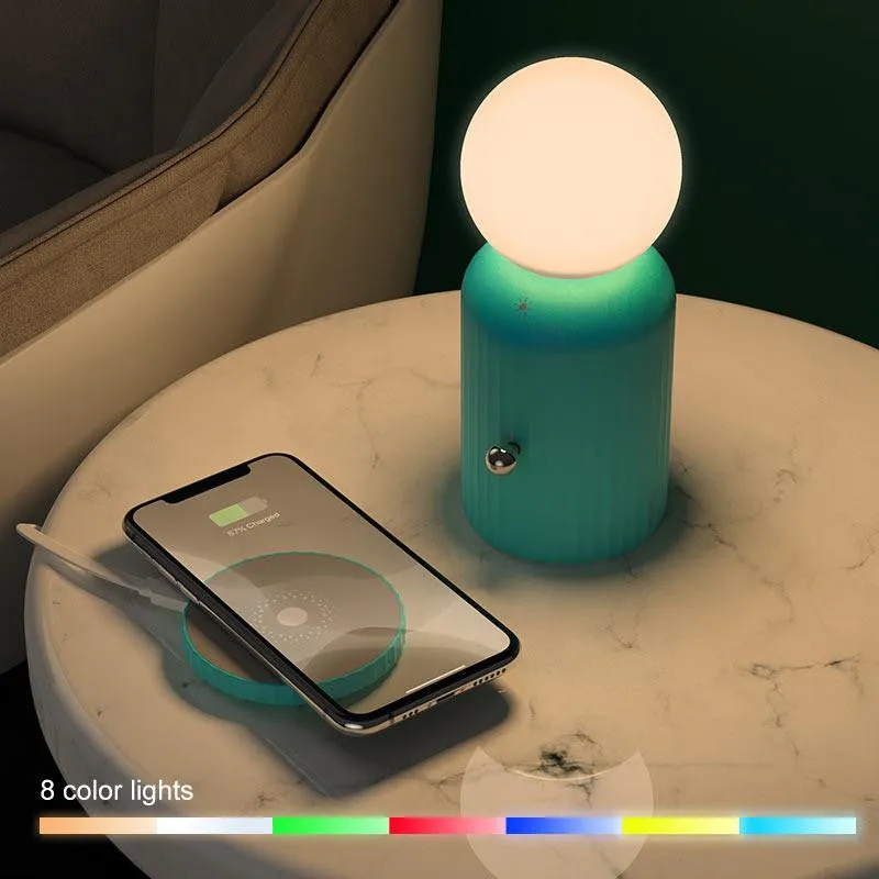 hoco. Night light “H8 Jewel” with wireless charger