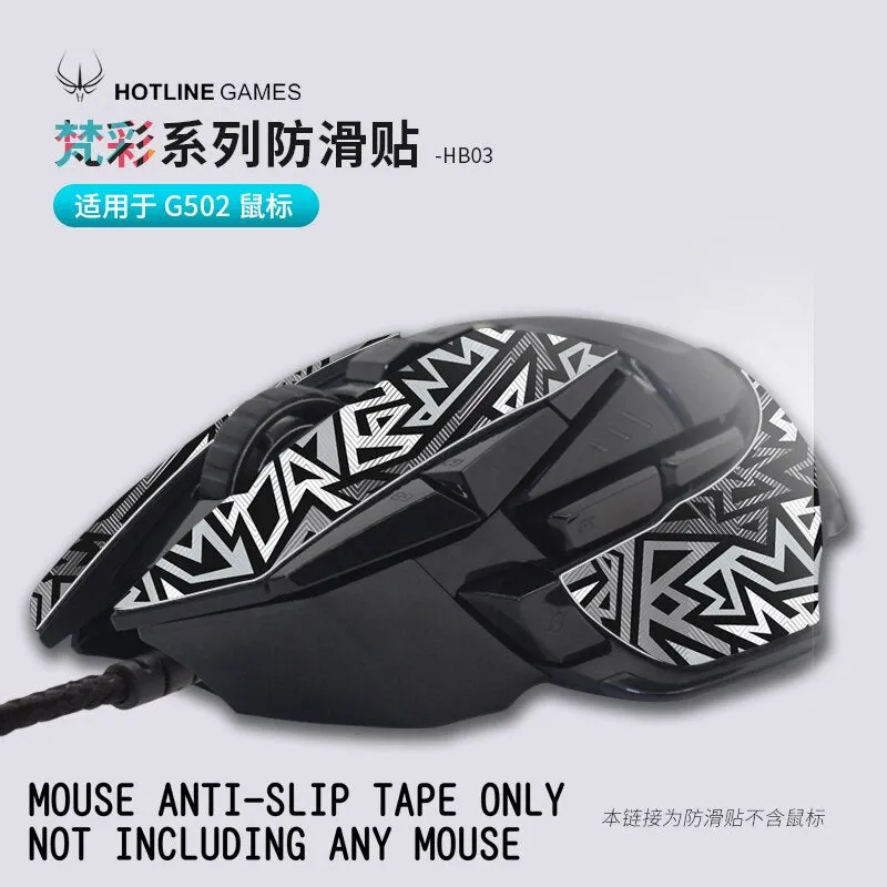 Hotline games Anti Slip Mouse Grip Tape Sticker for Logitech G403 G603 G703 G900 G903 G102 G304