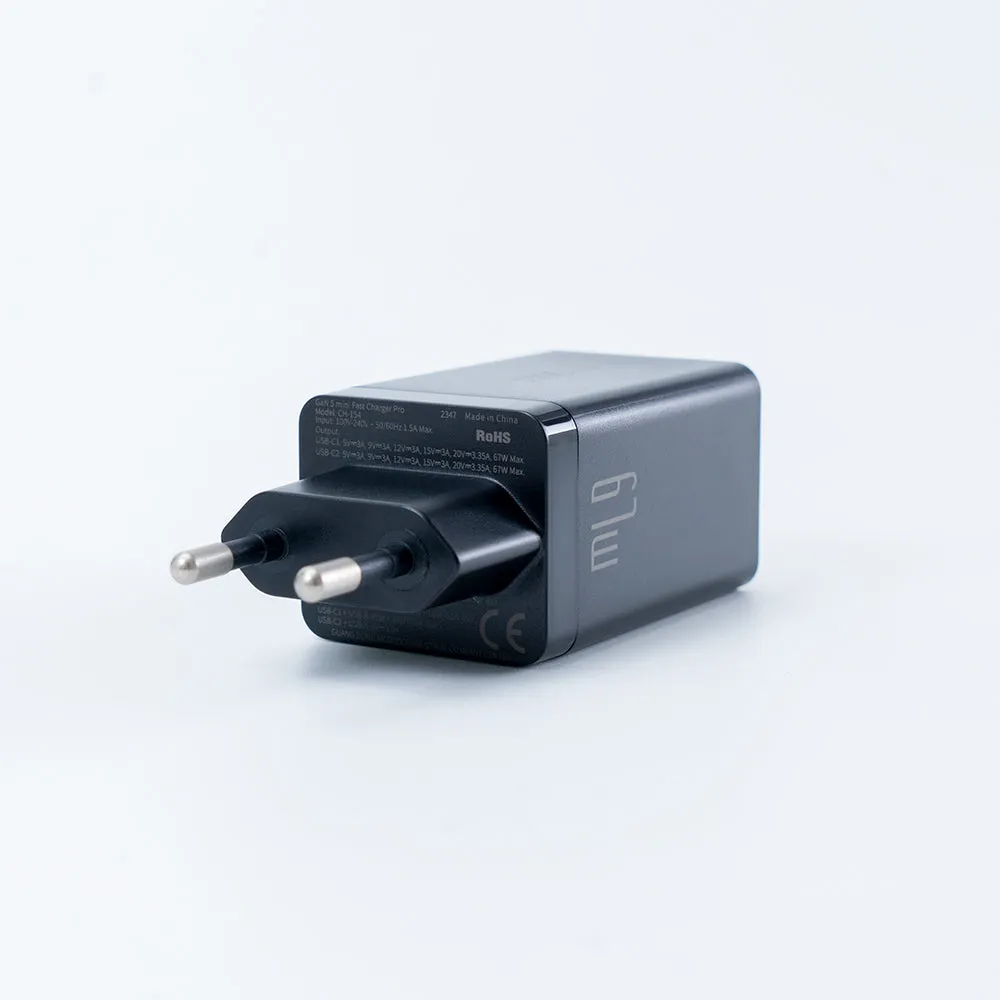 ITOCia 67W 2C 1A GAN 5 Mini Pro Fast Charger (EU)