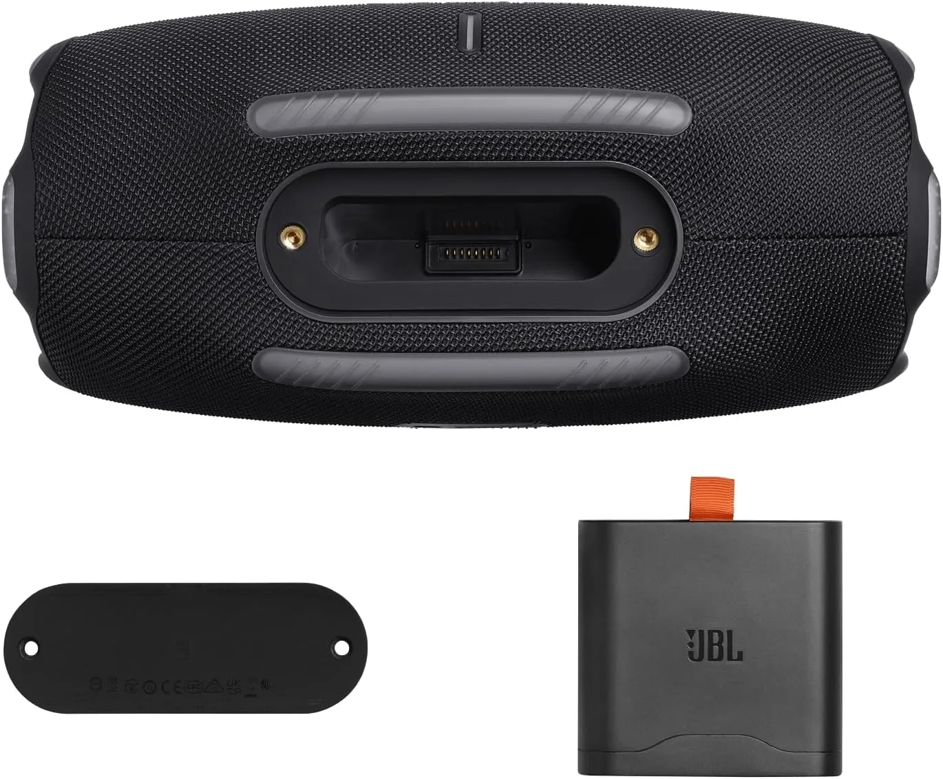 JBL Xtreme 4 Portable Bluetooth Speaker – JBL Pro Sound, IP67 Waterproof, Built-In Power Bank, Shoulder Strap, Black