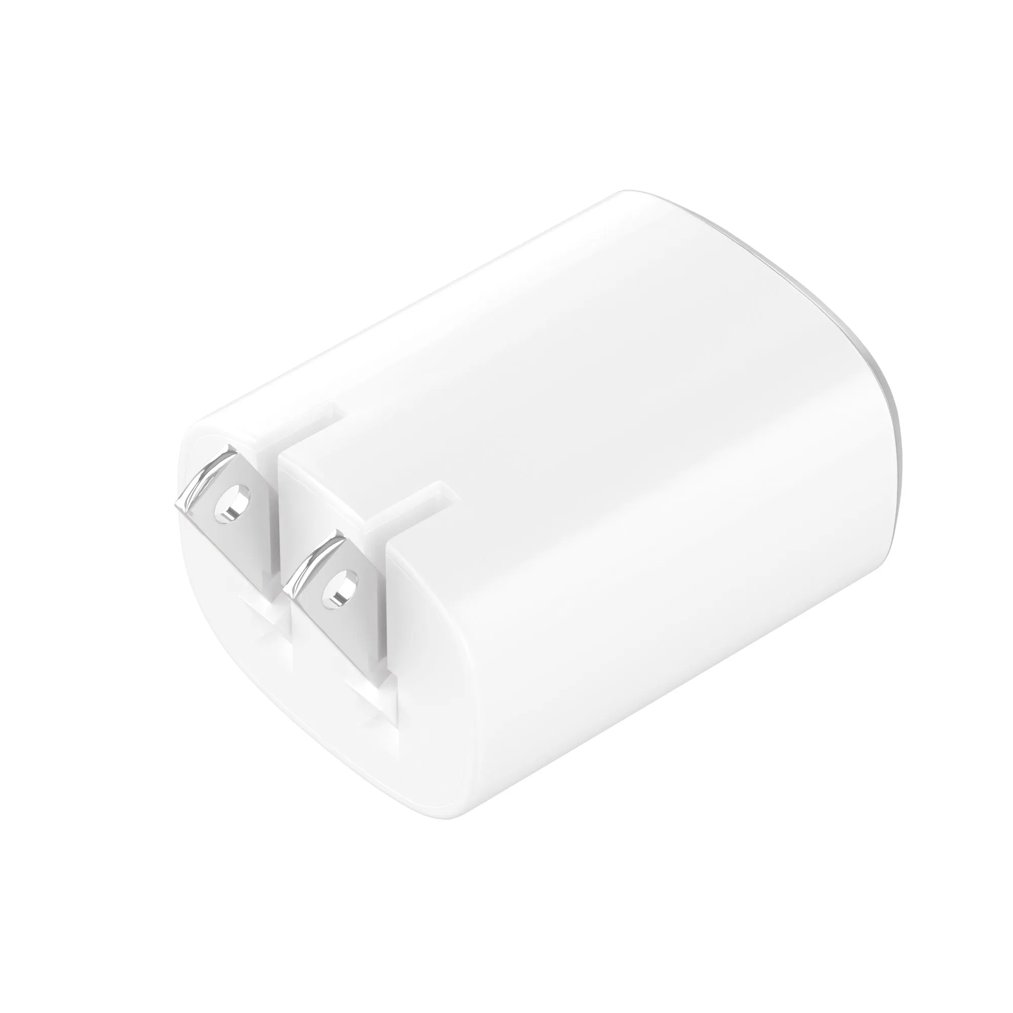 Just Wireless 20W 1-Port USB-C Home Charger with 6' USB-C to USB-C Cable - White