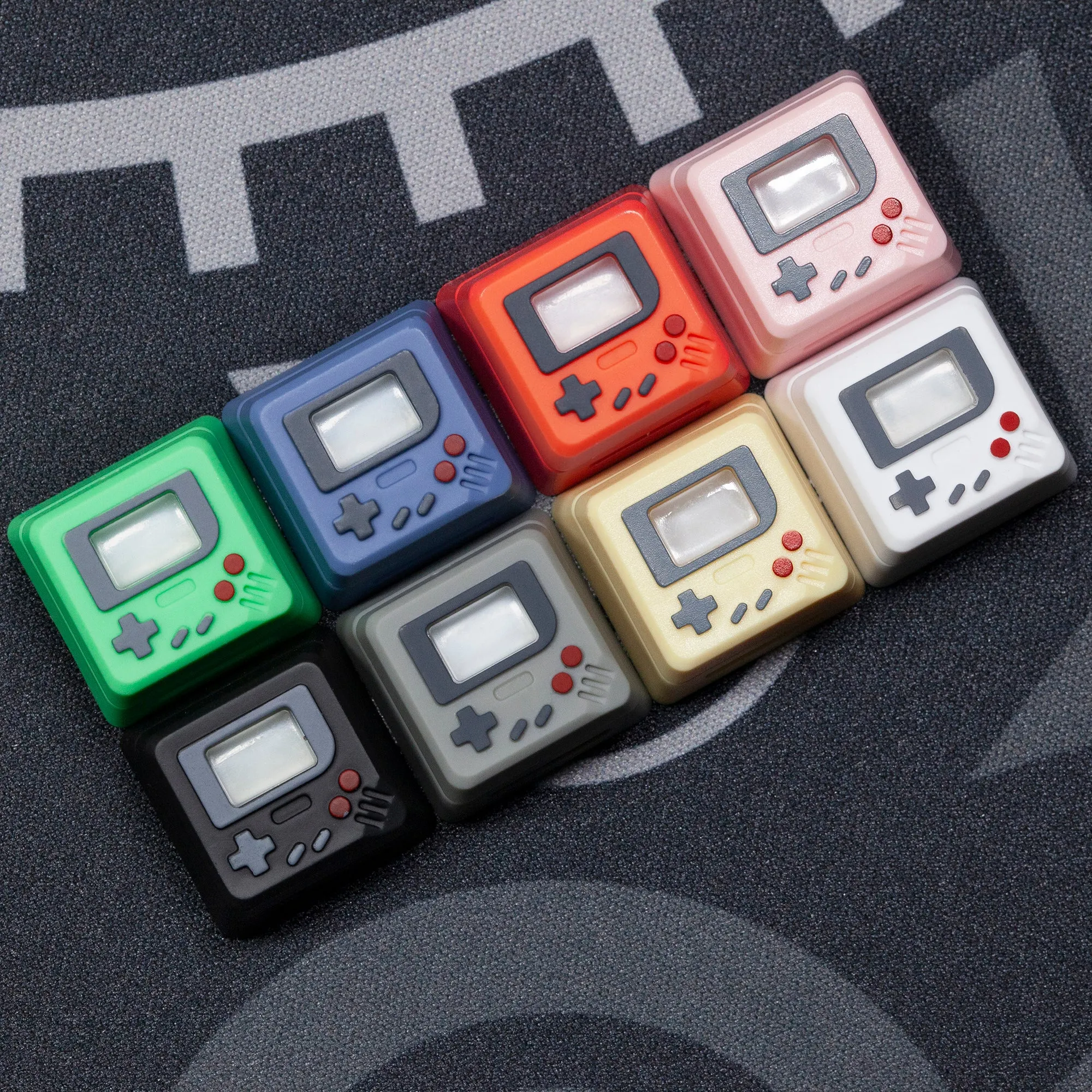 K-04 Keycap Vintage Style Classic Retro Keycap For Mechanical Keyboard Backlit Keycap ESC Cute Transparent Game Console