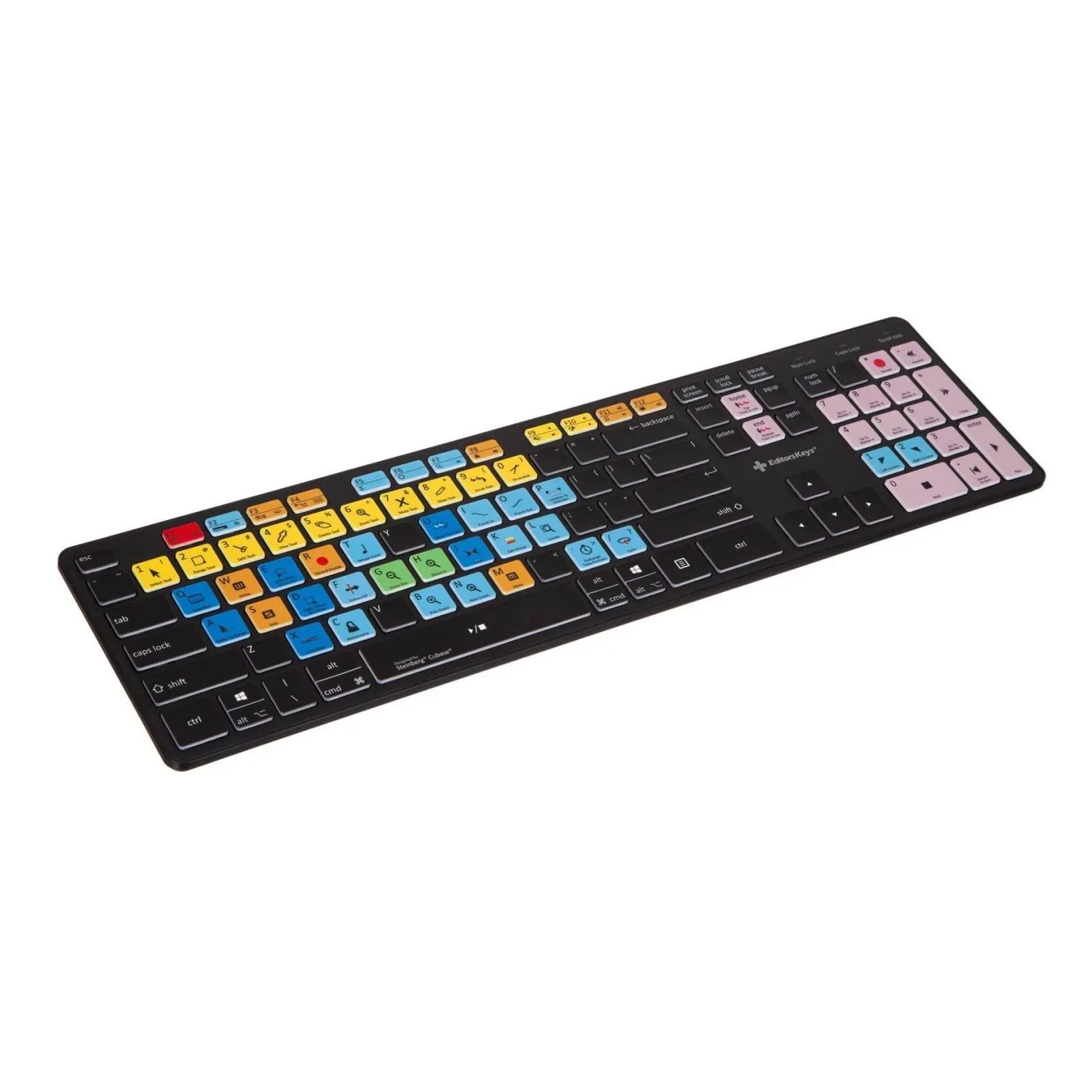 Keyboard designed for Steinberg’s Cubase - Slimline Wired/Wireless