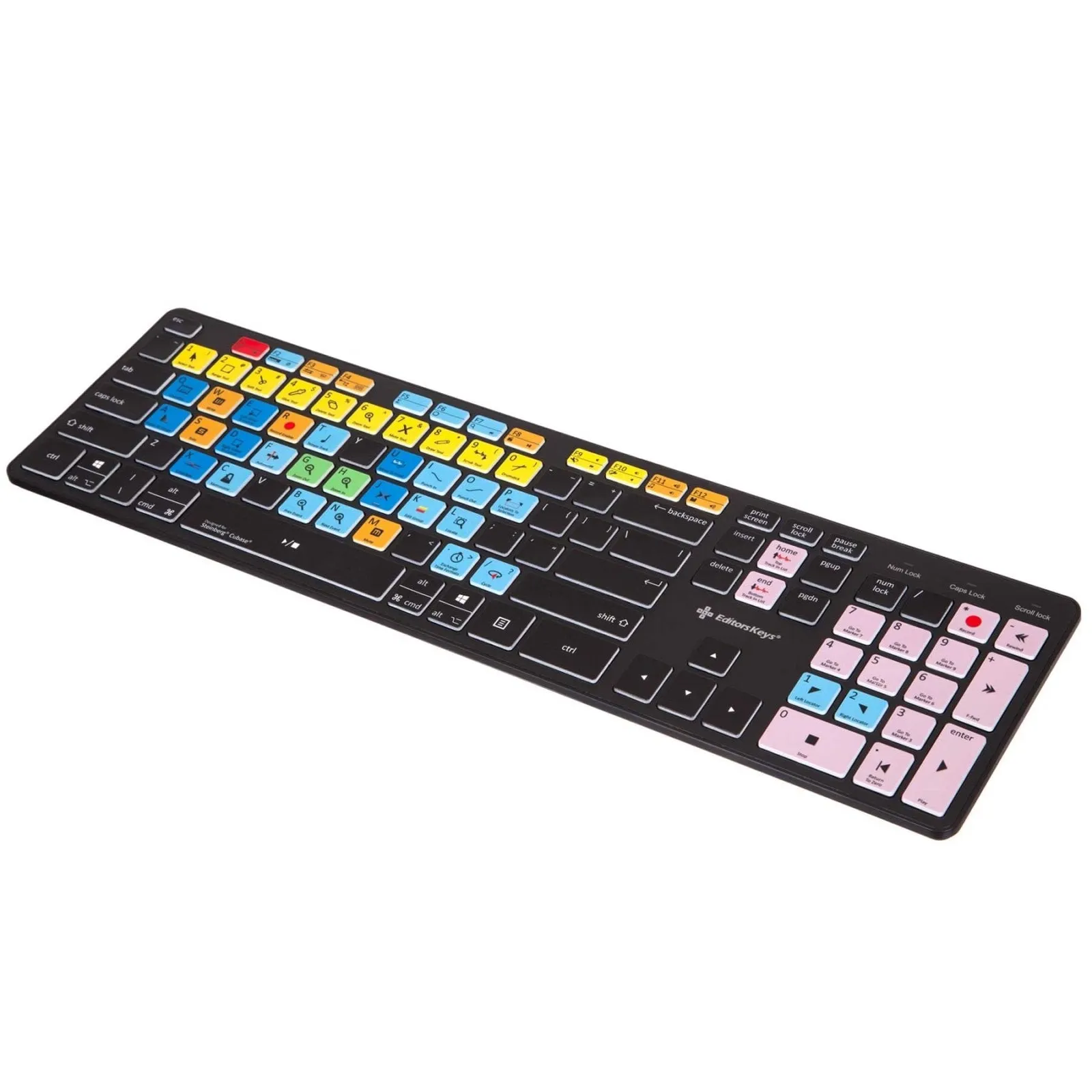 Keyboard designed for Steinberg’s Cubase - Slimline Wired/Wireless