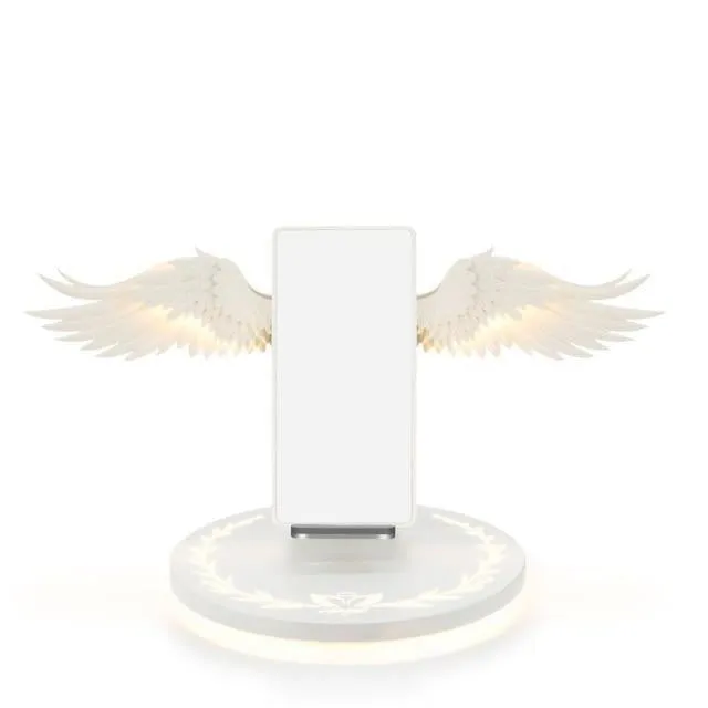 LED Angel Wings Wireless Charger