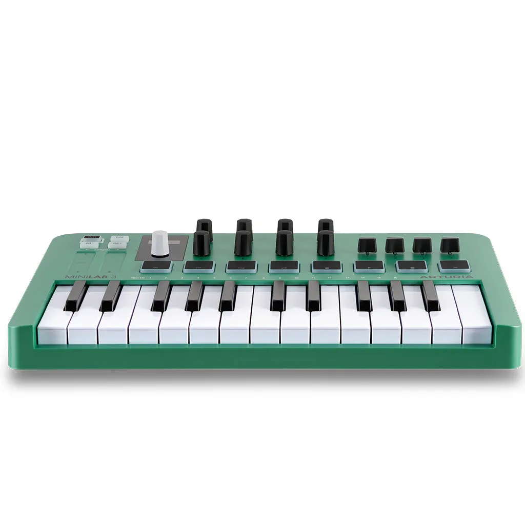 Limited Edition Arturia MiniLab 3 25 Note Keyboard - Mint Green