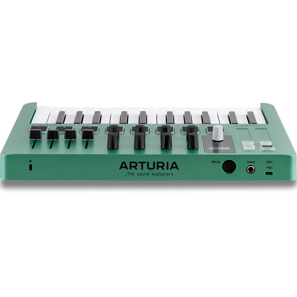 Limited Edition Arturia MiniLab 3 25 Note Keyboard - Mint Green