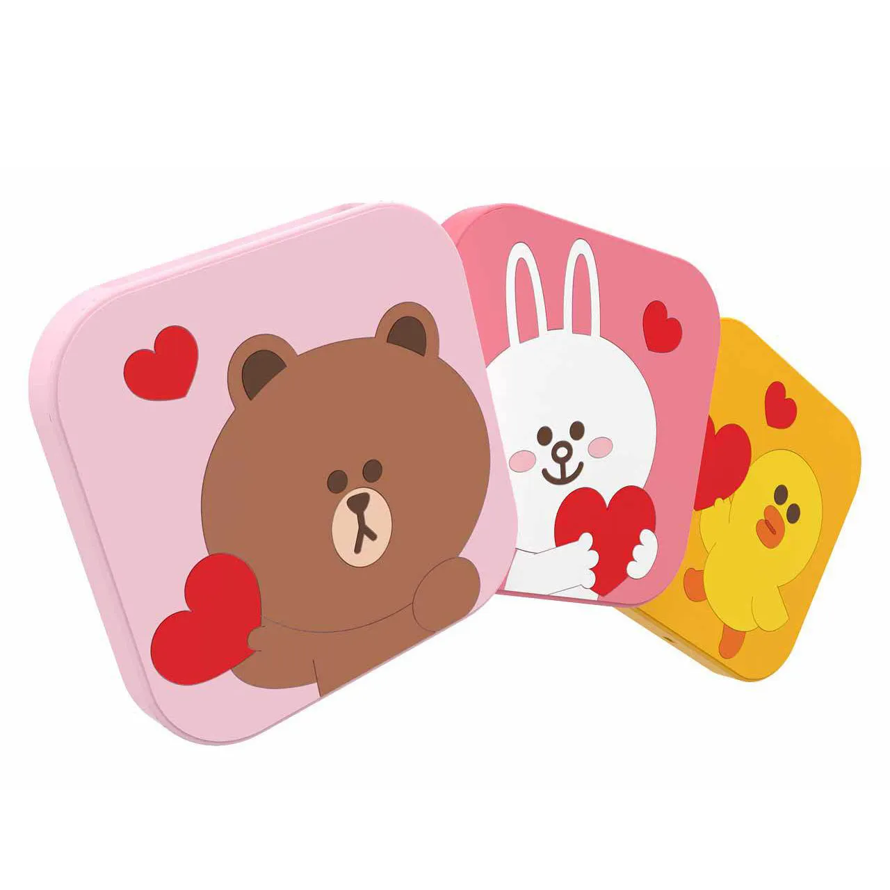 Line Friends 15W Heart Silicone Wireless Charger