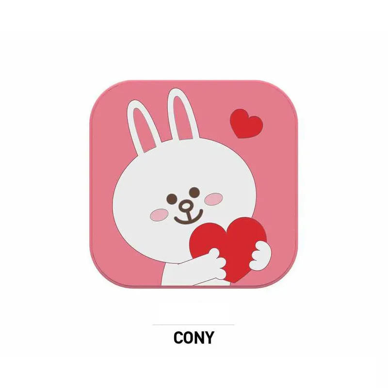 Line Friends 15W Heart Silicone Wireless Charger