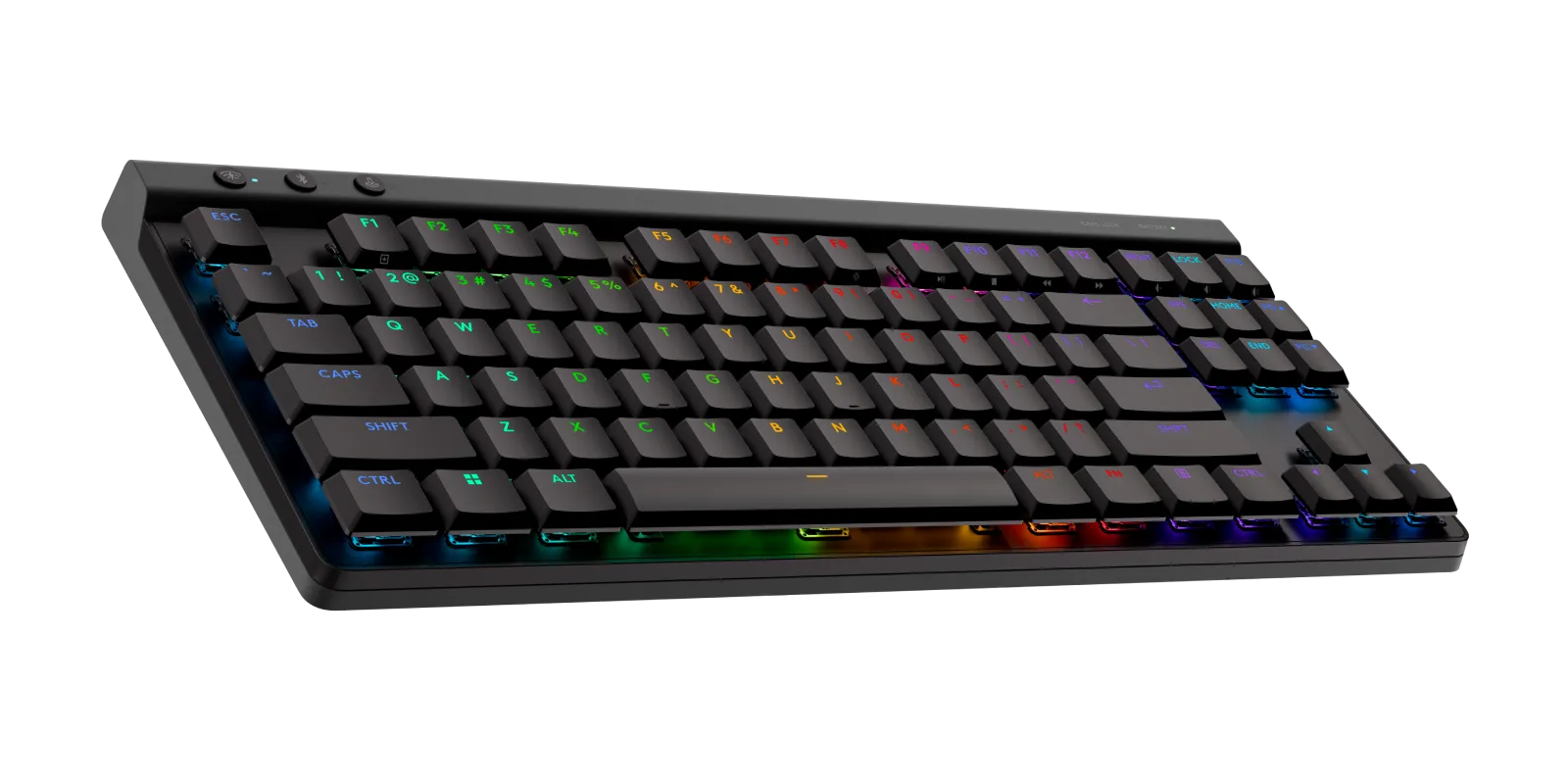 Logitech G515 LIGHTSPEED TKL Low Profile Wireless Gaming Keyboard, LIGHTSYNC RGB, Thin Tenkeyless Design, PBT Keycaps