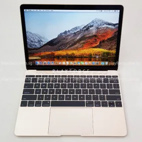 MacBook 2017, 12-Inch, 256GB SSD, Gold