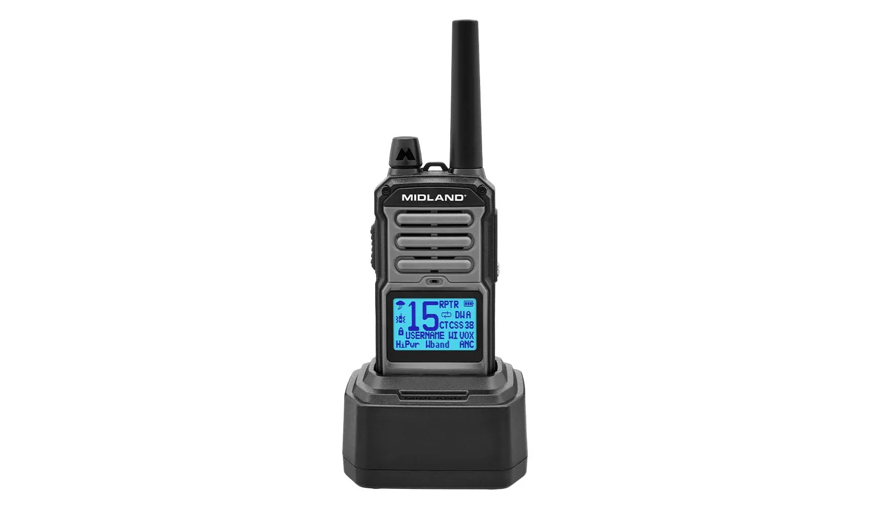 Midland 5-Watt GMRS Handheld Two-Way Radio GXT67 PRO