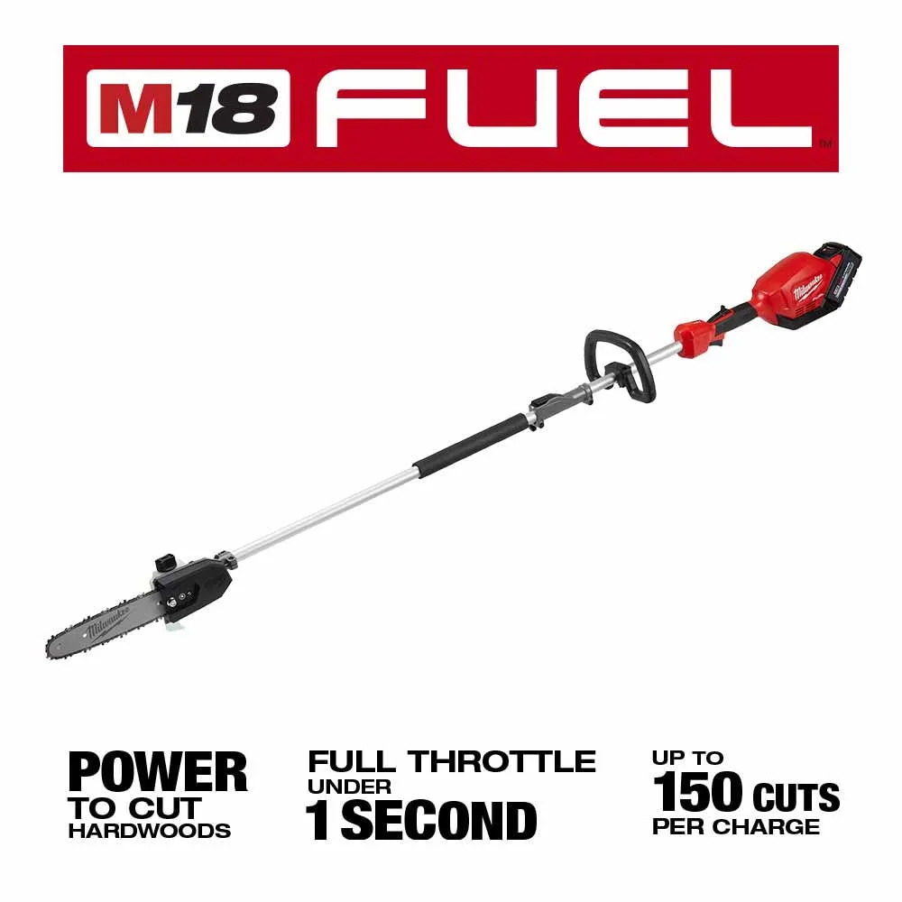 Milwaukee 2825-21PS M18 FUEL 10" Pole Saw Kit w/ QUIK-LOK