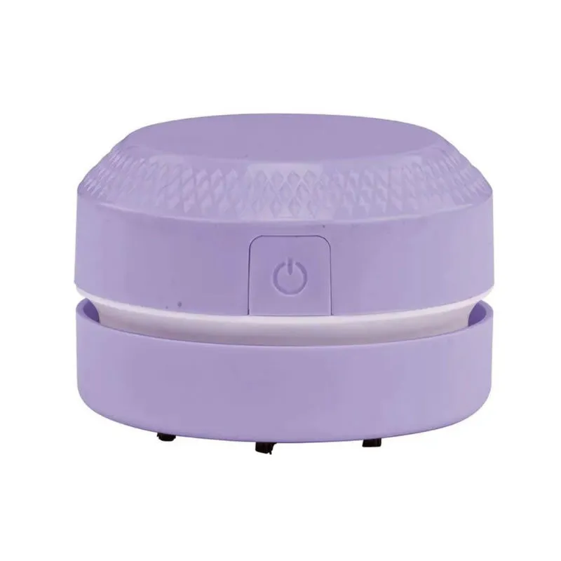 Mini Desk Usb Keyboard Handheld Vacuum Cleaner F49-8-1034 Purple