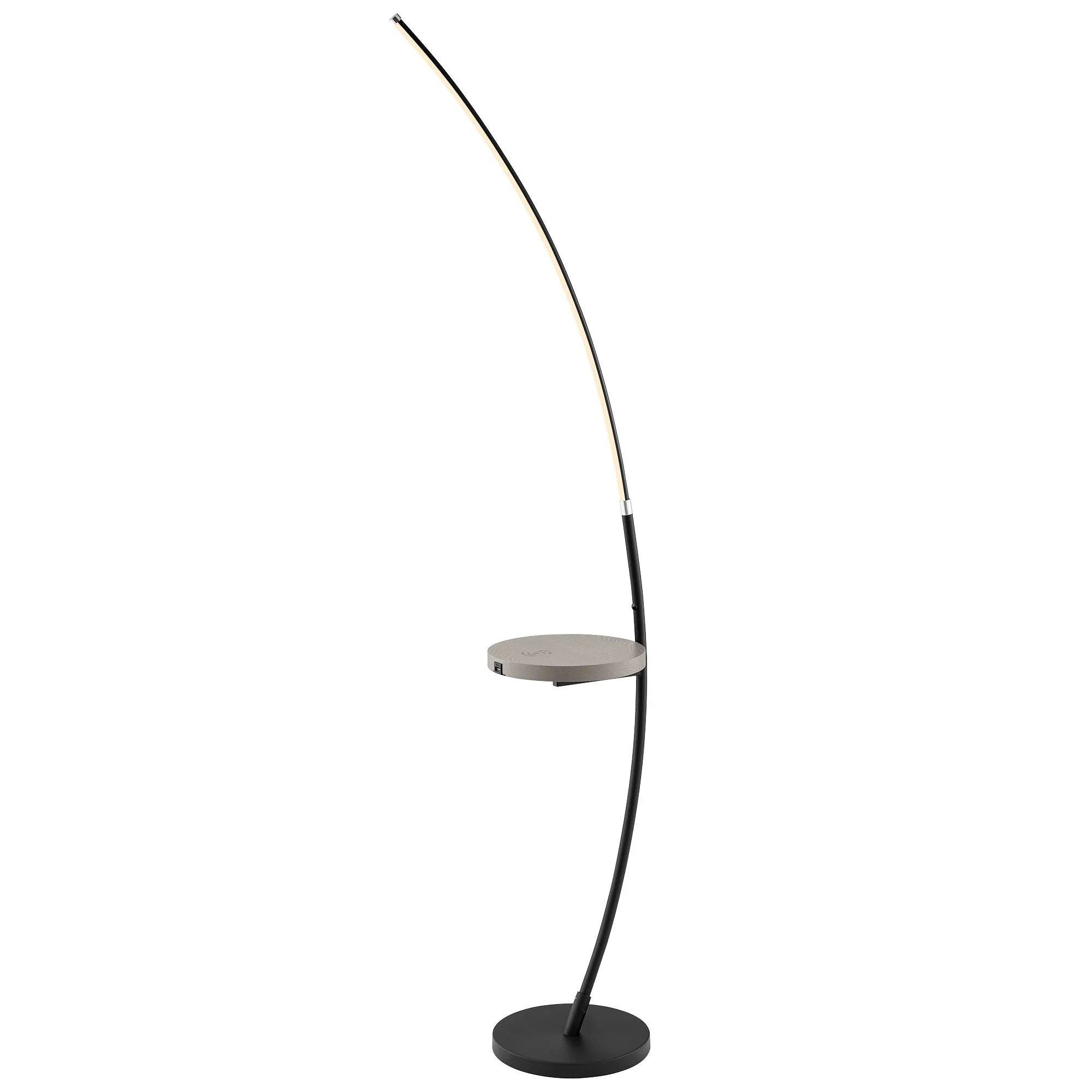 MONITA USB and Wireless Charging, Floor Lamp