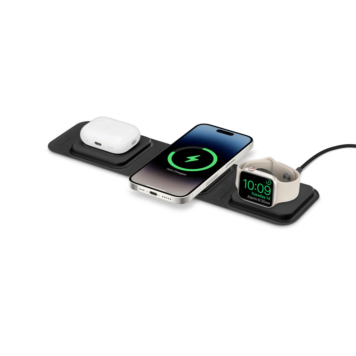 Mophie 3-in-1 Magsafe Wireless Charger Black