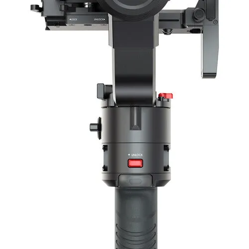 Moza AirCross 3 Handheld 3-Axis Gimbal Stabilizer with 3.2kg Payload, Tracking Mode, Hand Gesture Control for Mirrorless Cameras (Pro Available)