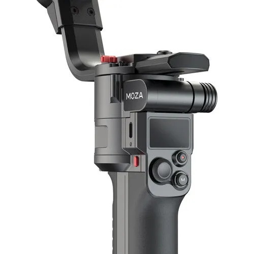 Moza AirCross 3 Handheld 3-Axis Gimbal Stabilizer with 3.2kg Payload, Tracking Mode, Hand Gesture Control for Mirrorless Cameras (Pro Available)